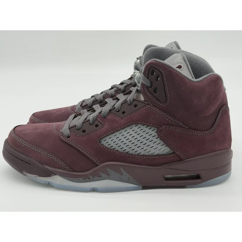 Men's Size 8.5 - Nike Air Jordan 5 Retro SE Burgundy DZ4131-600 No Box Lid